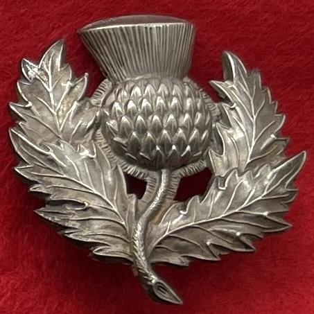 London Scottish RV Glengarry Badge