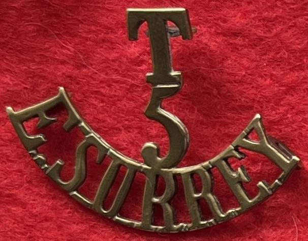 T/5/Surrey Shoulder Title