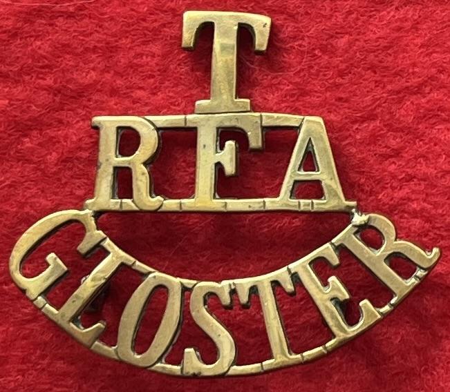 T/RFA/Gloster Shoulder Title