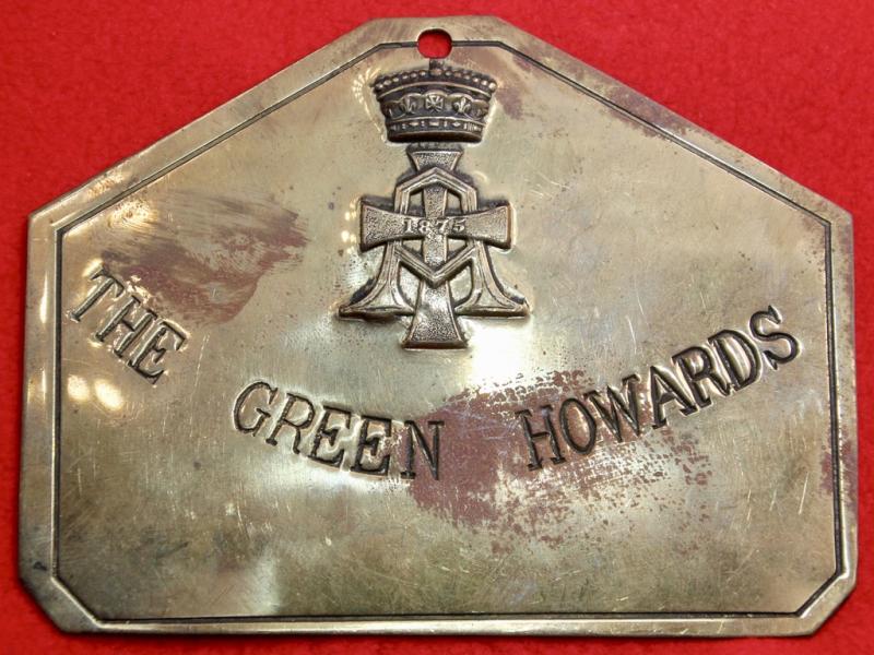 Green Howards Bedplate