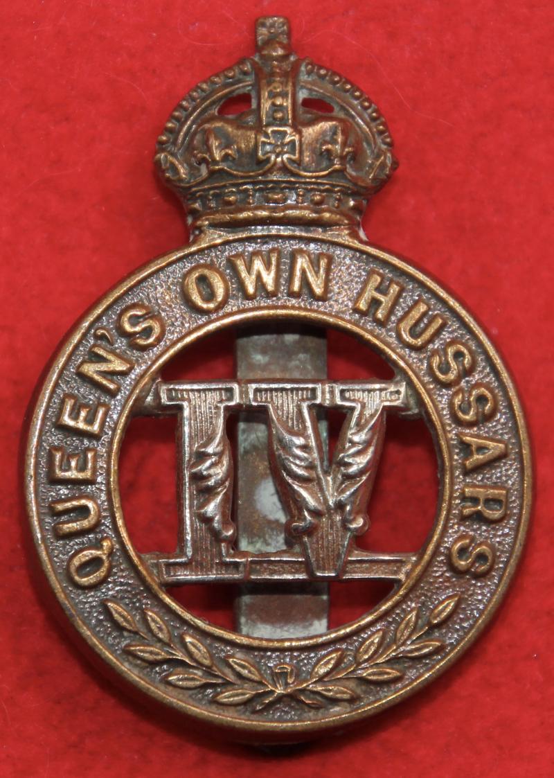 Edwardian 4th Hussars Cap Badge