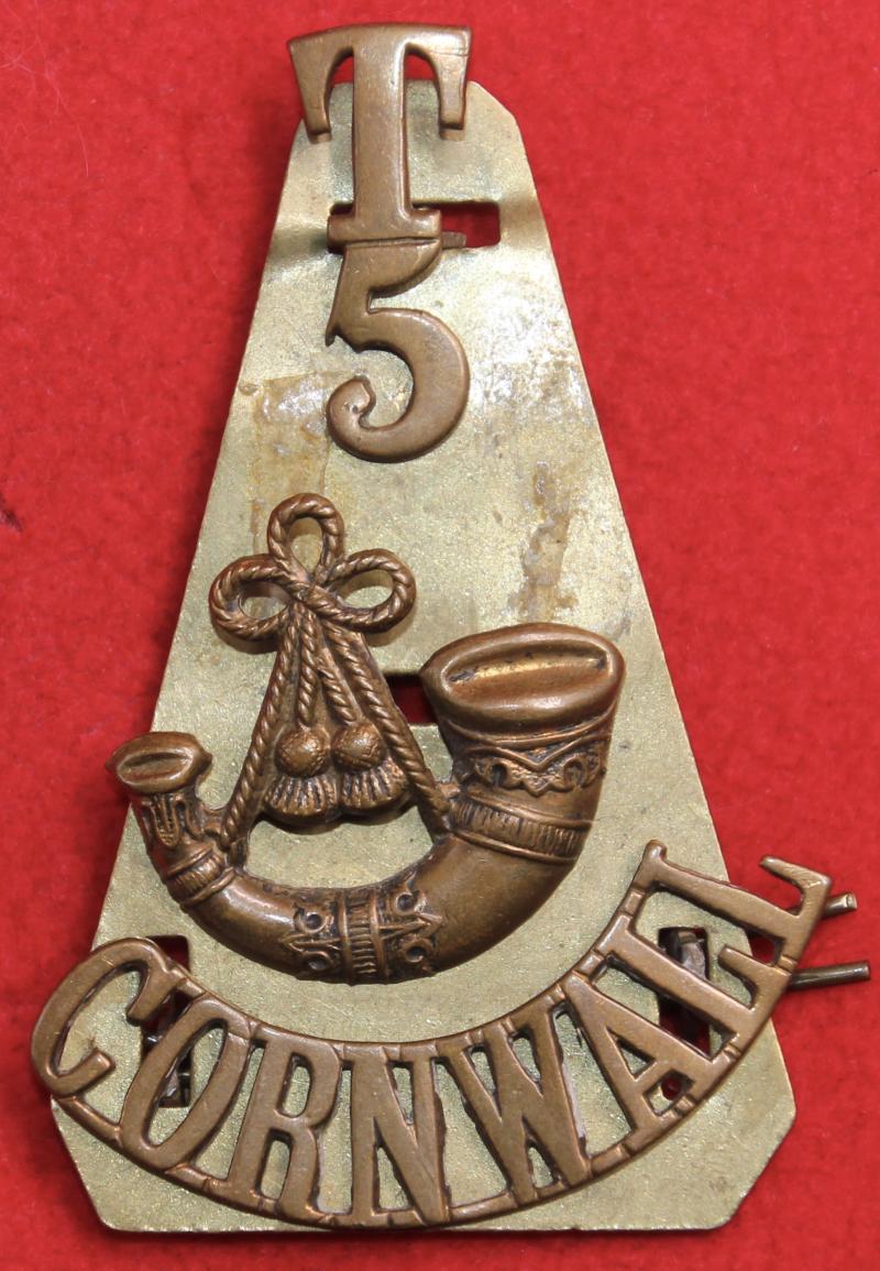 T/5/Bugle/Cornwall Shoulder Title