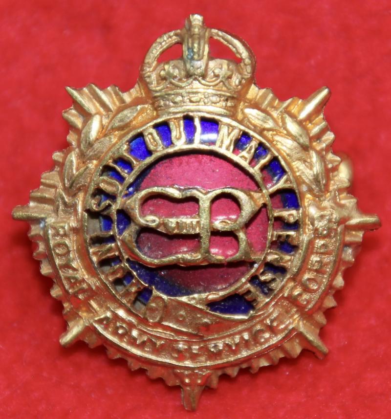 RASC Ed8th Officer's Collar Badge