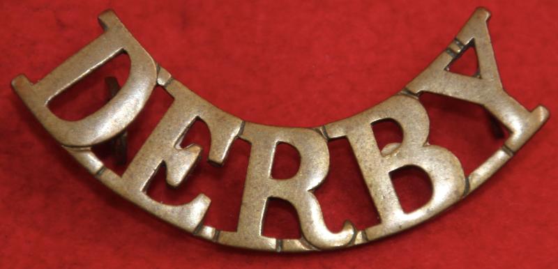 Victorian Derby Shoulder Title