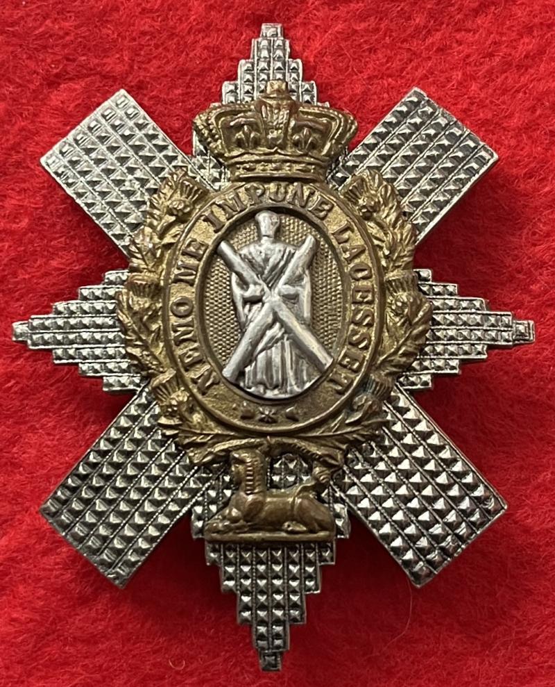 Victorian BW NCO's Glengarry Badge