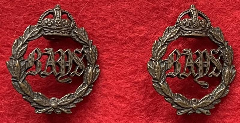 Bays Officer's Collar Badges