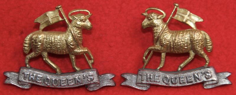 RWS Officer's Collar Badges