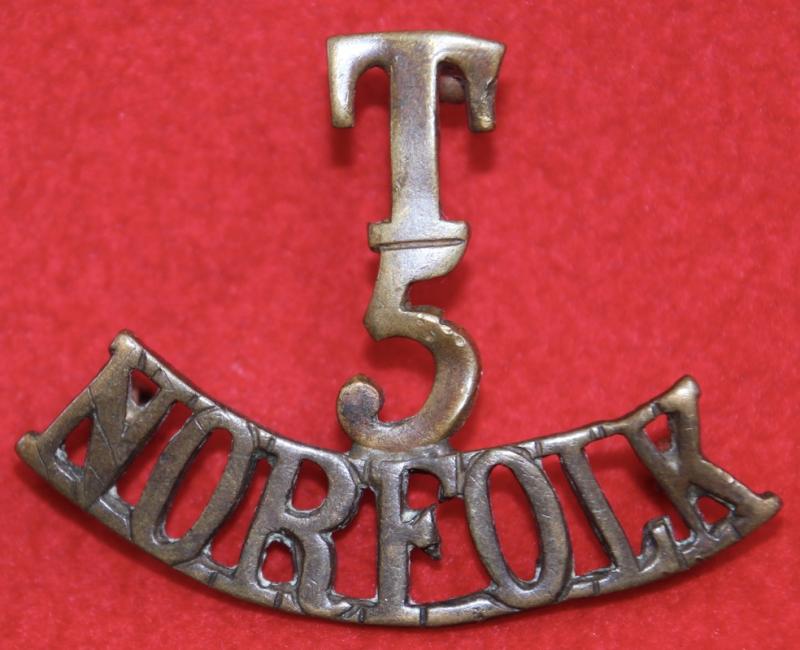 T/5/Norfork Shoulder Title