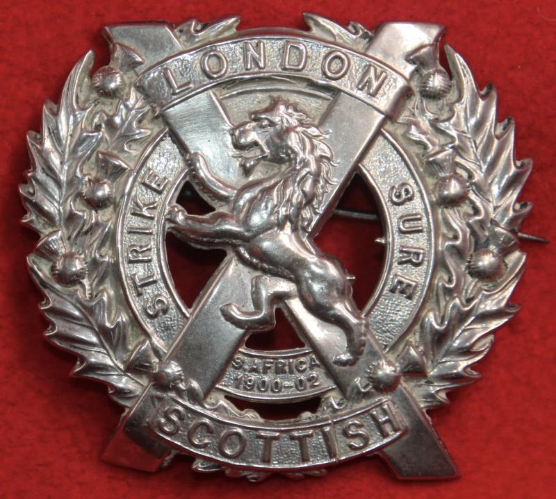 London Scottish Glengarry Badge