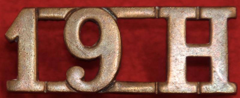 19H Pre-1922 Shoulder Title