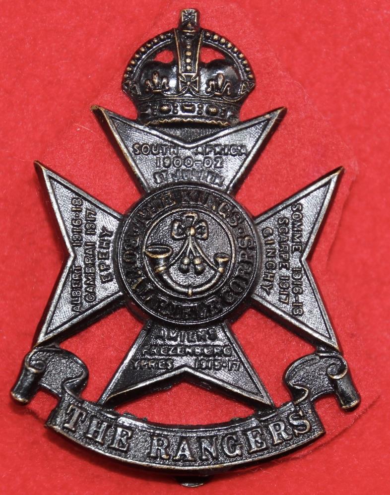 12th London Cap Badge