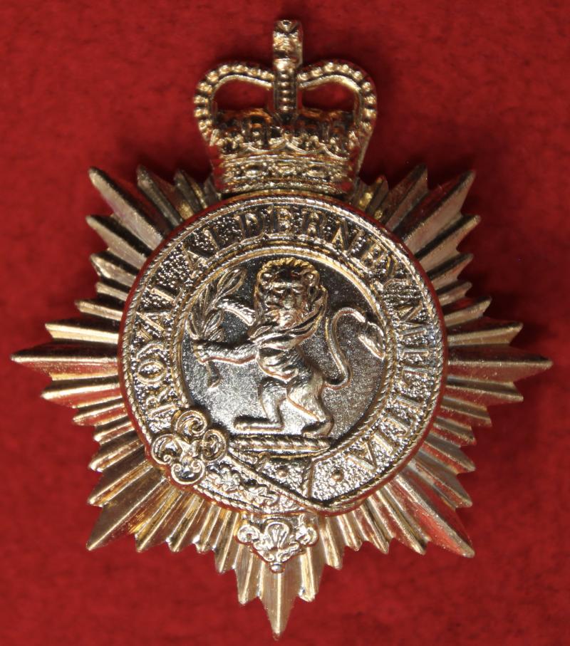 Alderney Militia Cap Badge