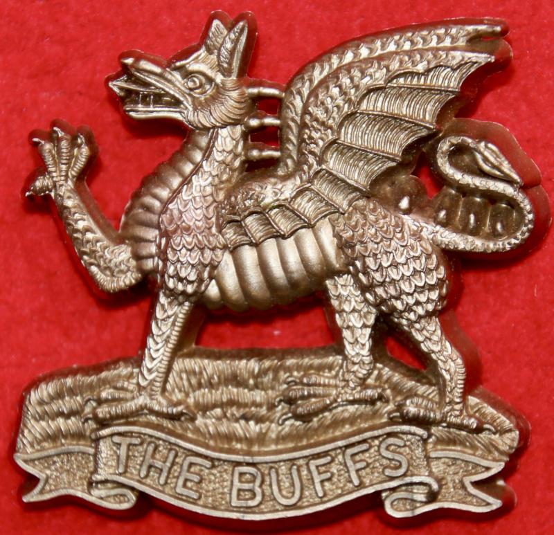 The Buffs Plastic Cap Badge