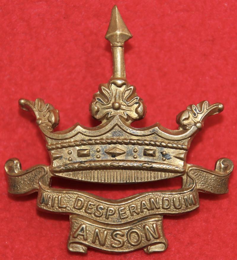 RND Anson Cap Badge