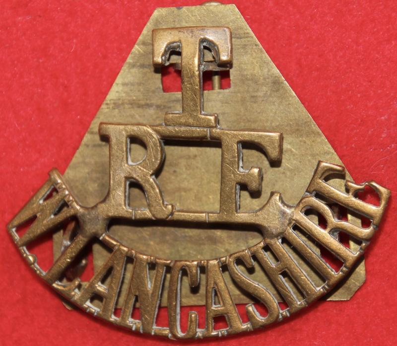 T/RE/W Lancashire Shoulder Title