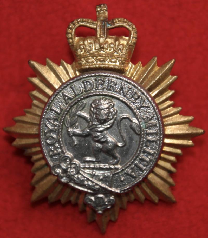 Alderney Militia Cap Badge