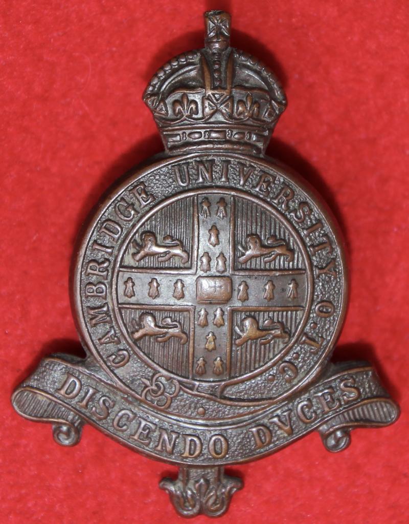 Cambridge Uni OTC Cap Badge