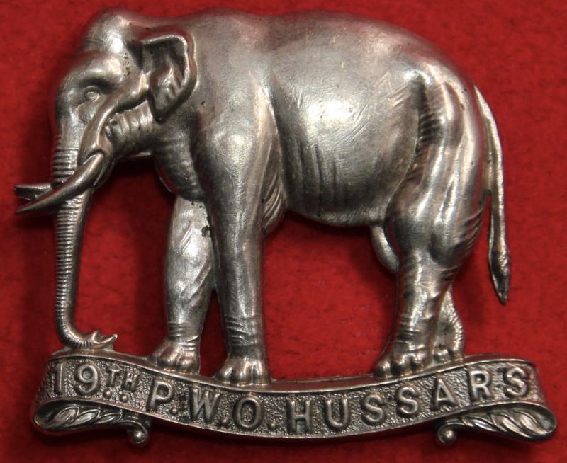 19th Hussars Cap Badge