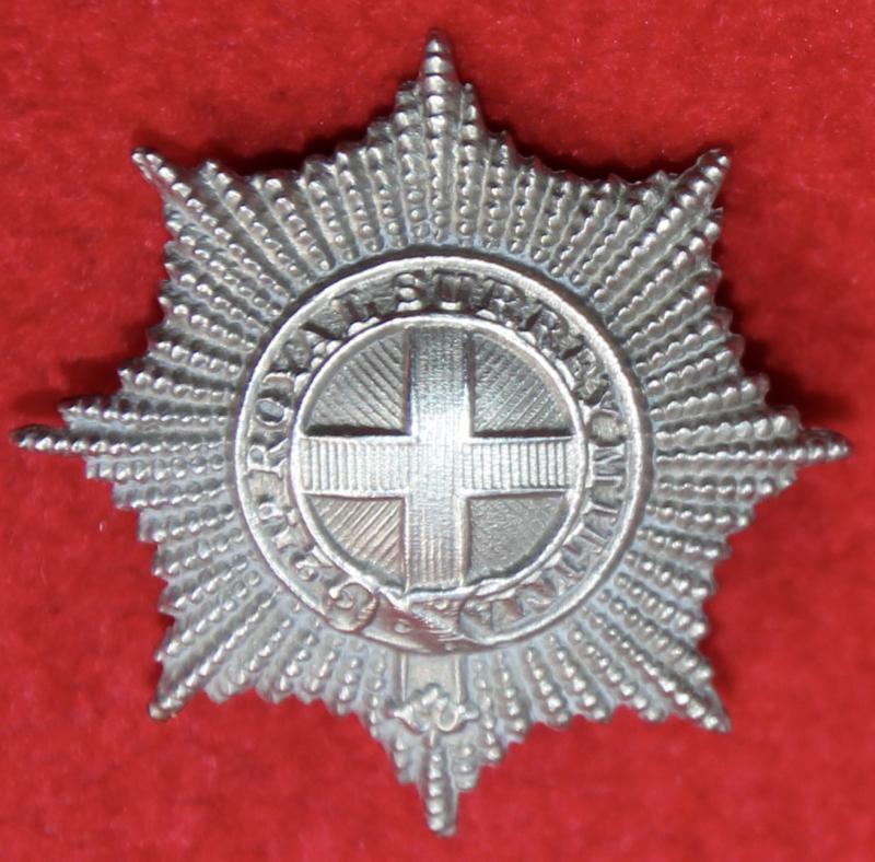 2nd R Surrey Militia Collar Badge