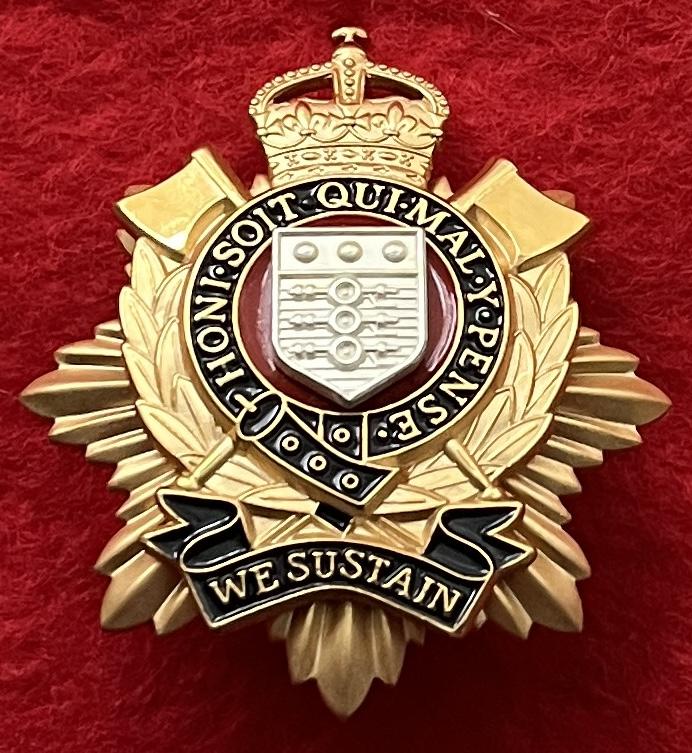 RLC Officer's Cap Badge