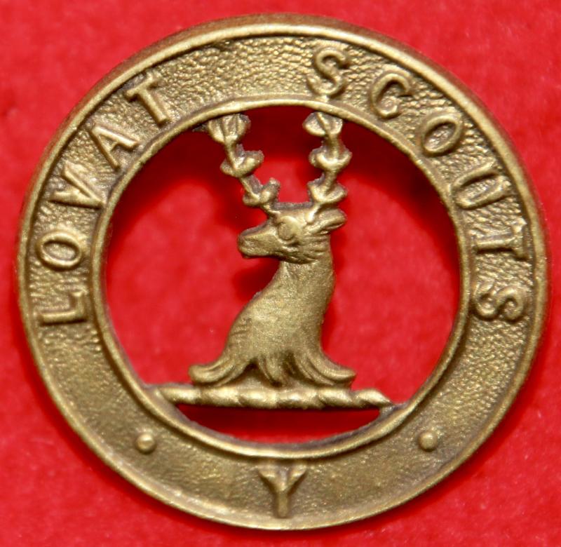 Lovat Scouts Glengarry Badge