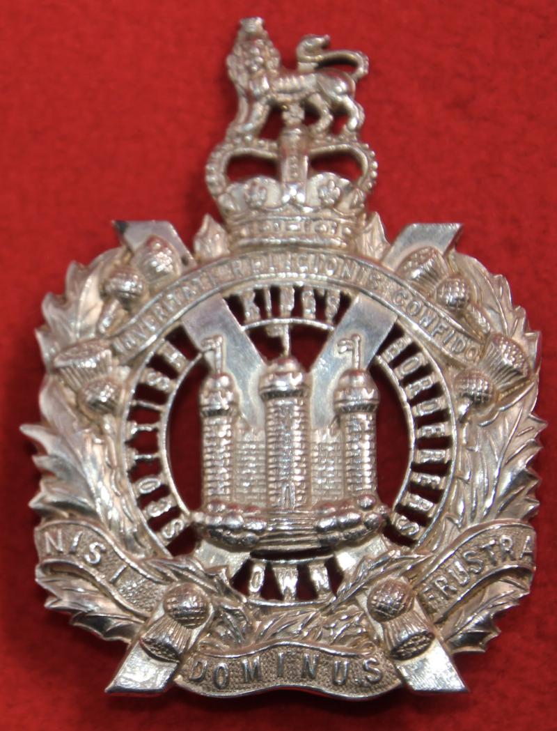 KOSB Officer's HM Glengarry Badge