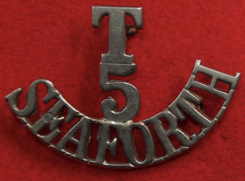 T/5/Seaforth Shoulder Title