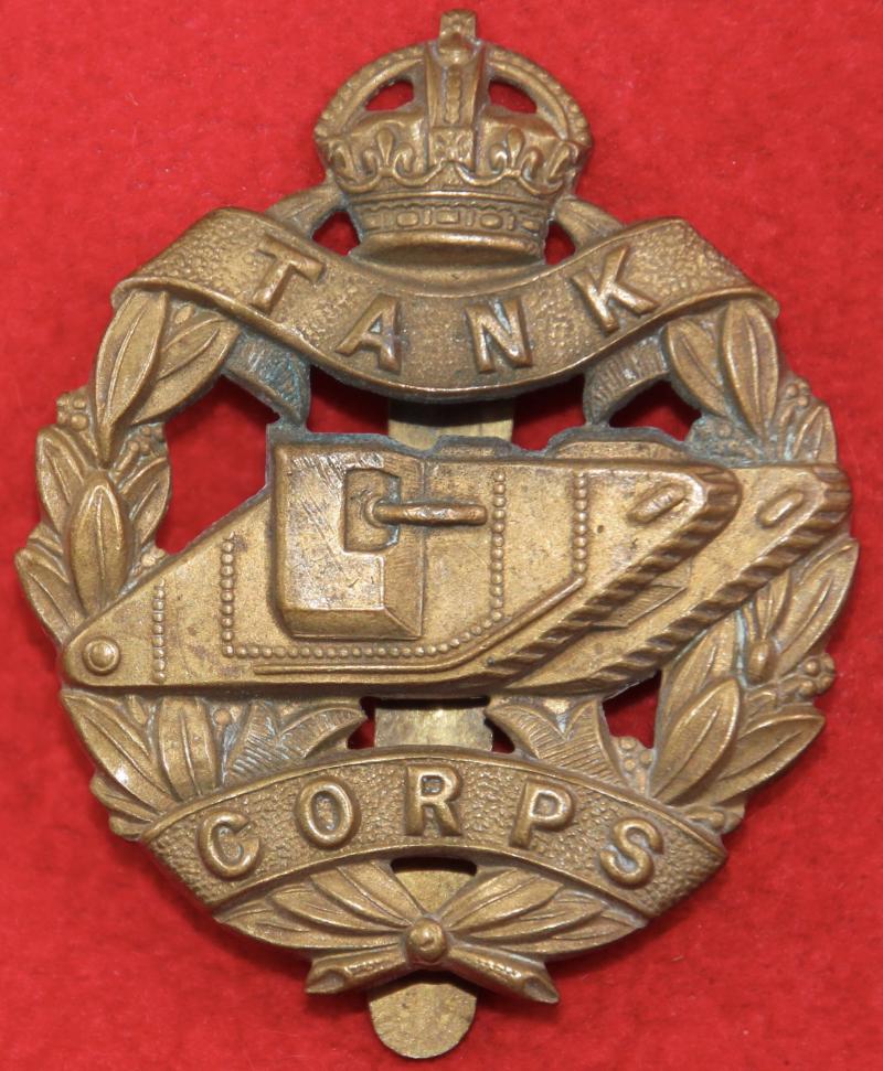 Tank Corps Cap Badge