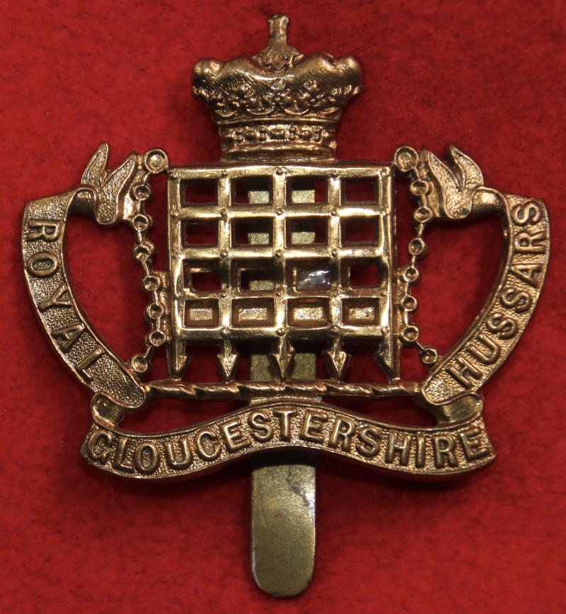 R Gloster Hussars Cap Badge