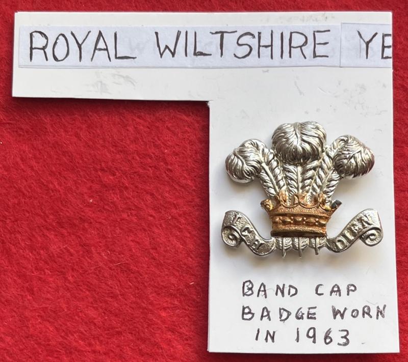 RWY Band Cap Badge