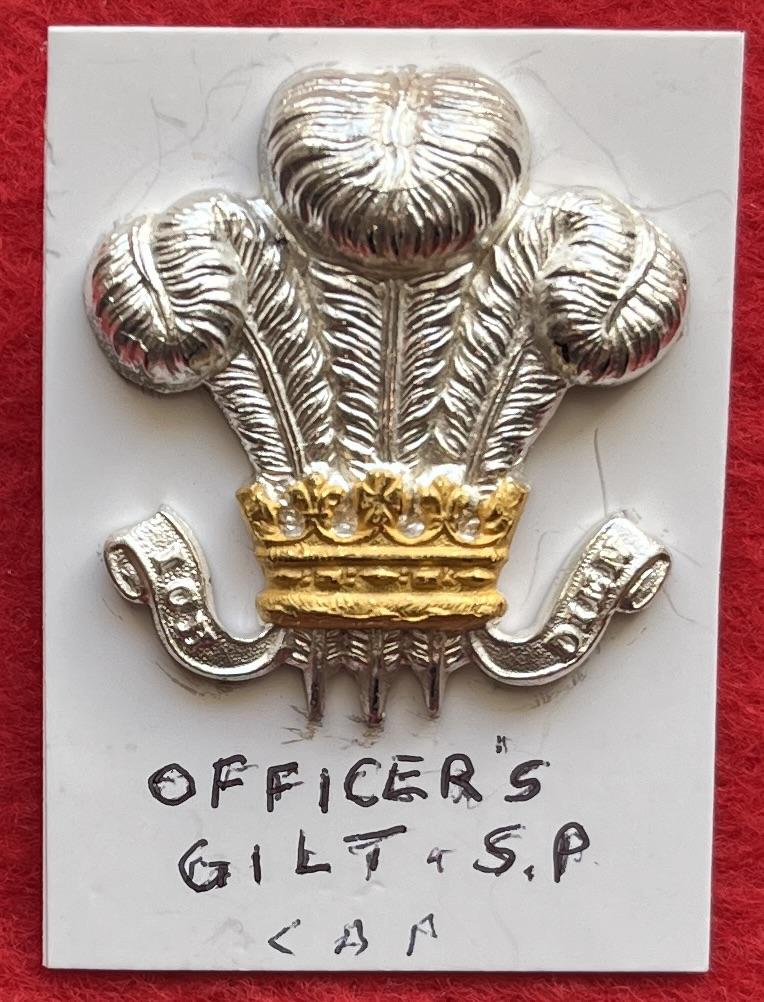 RWY Officer's Cap Badge