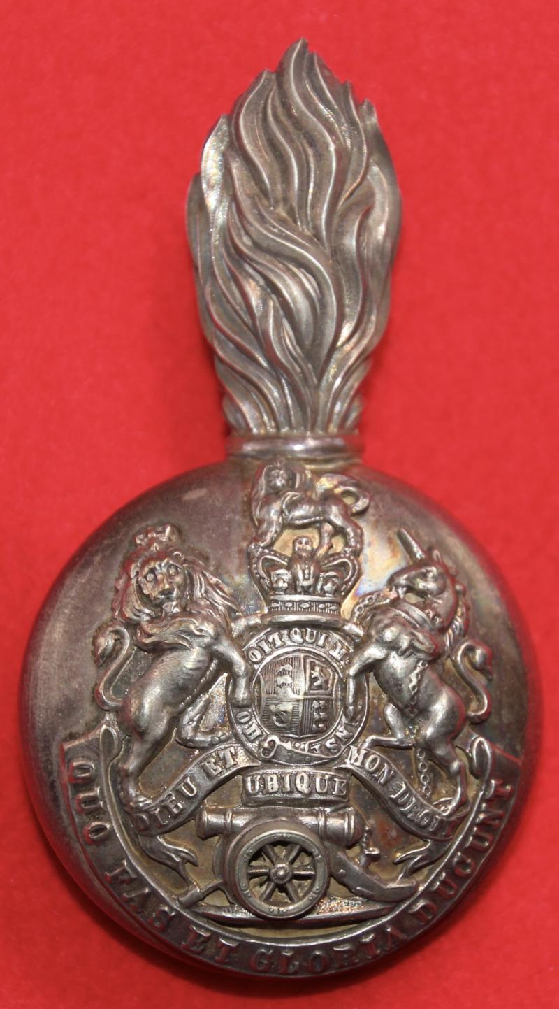 RA (Vols) Officer's Busby Badge