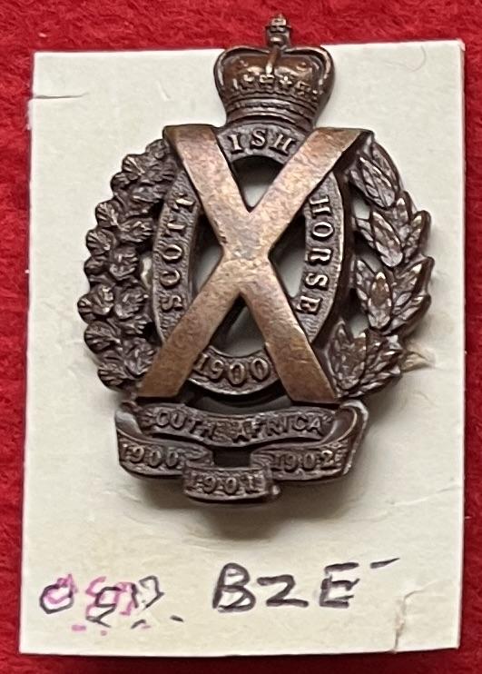 Scottish Horse OSD Collar Badge