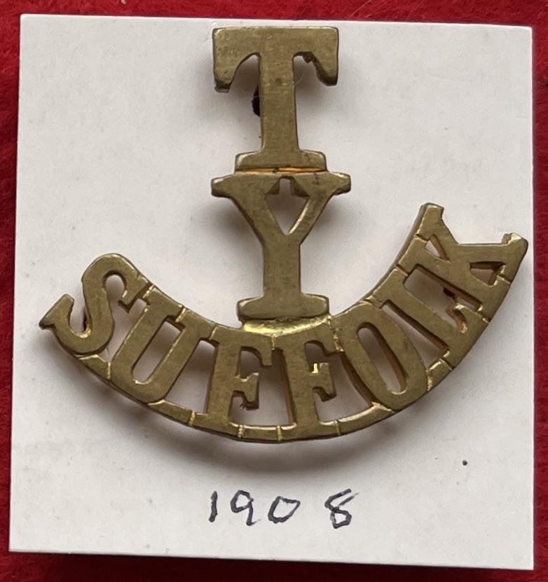 T/Y/Suffolk Shoulder Title