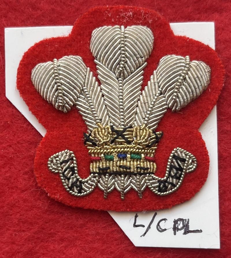 RWY Lance Corporal's Arm Badge