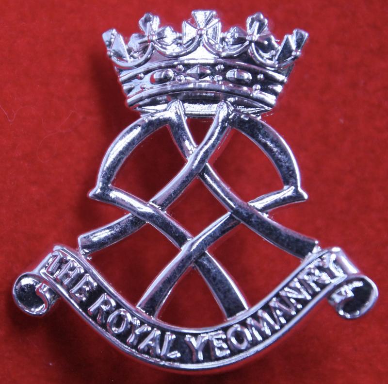 Royal Yeomanry Cap Badge