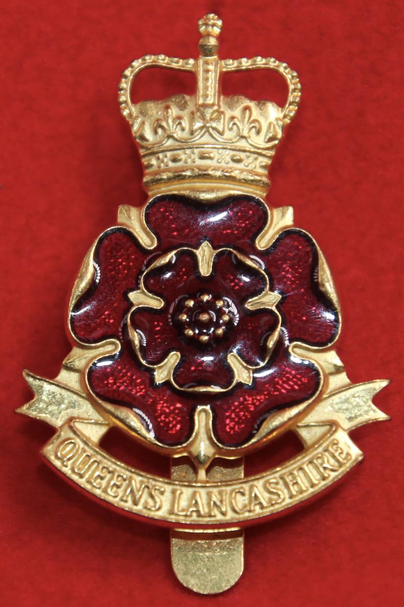 Queen's Lancashire Regt Cap Badge