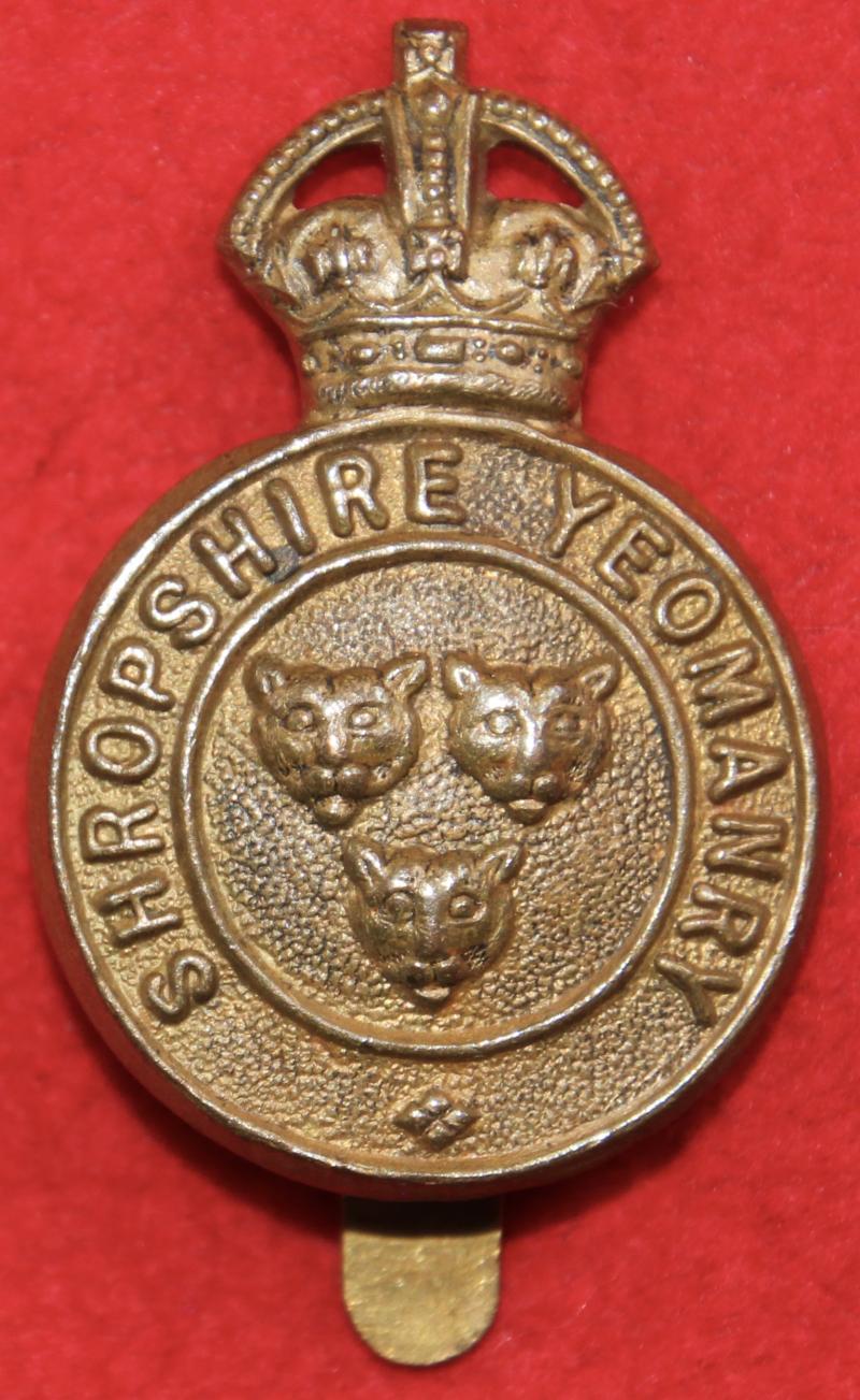 Shropshire Yeomanry Cap Badge