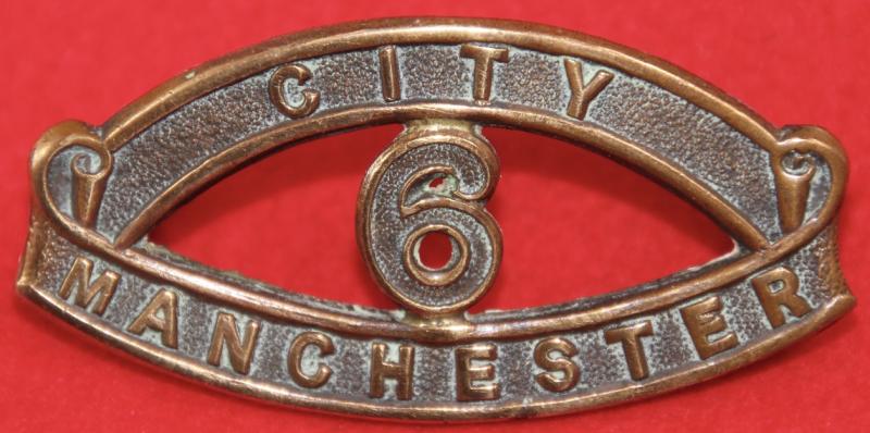 6th City of Manchester Shoulder Title