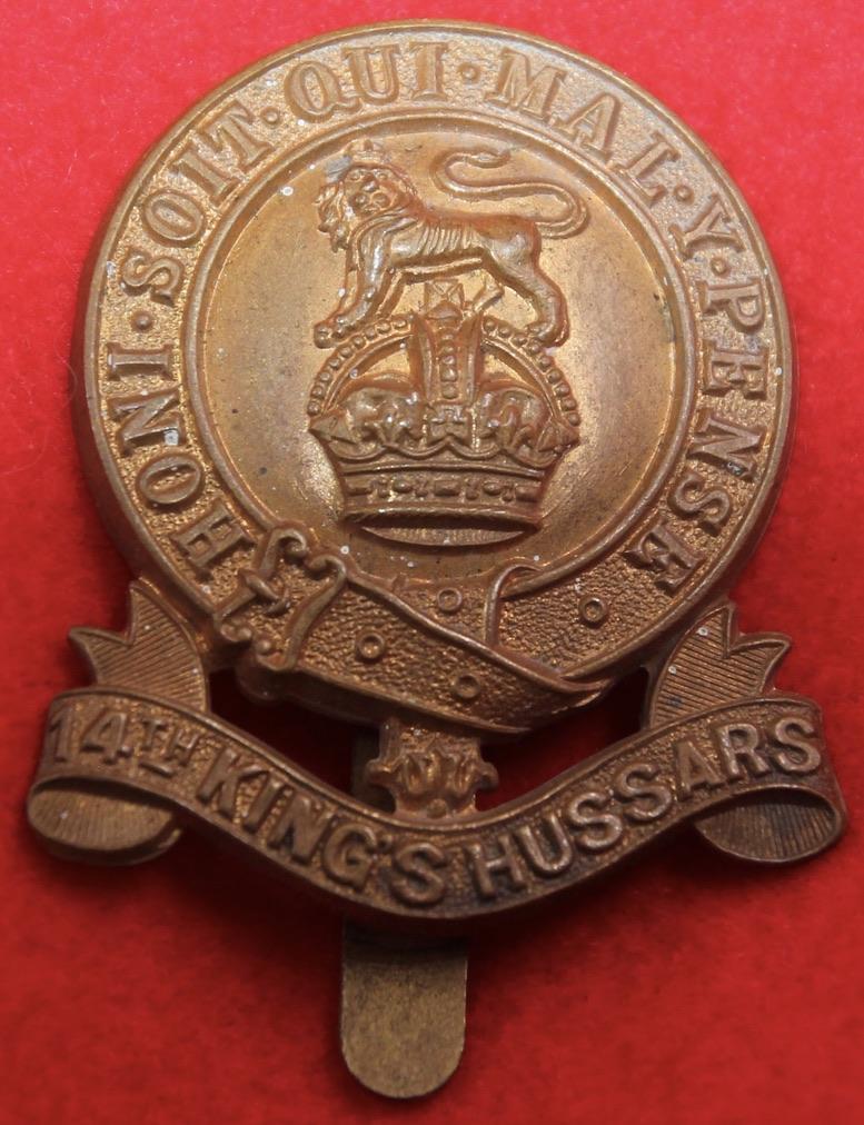 14th Hussars Cap Badge