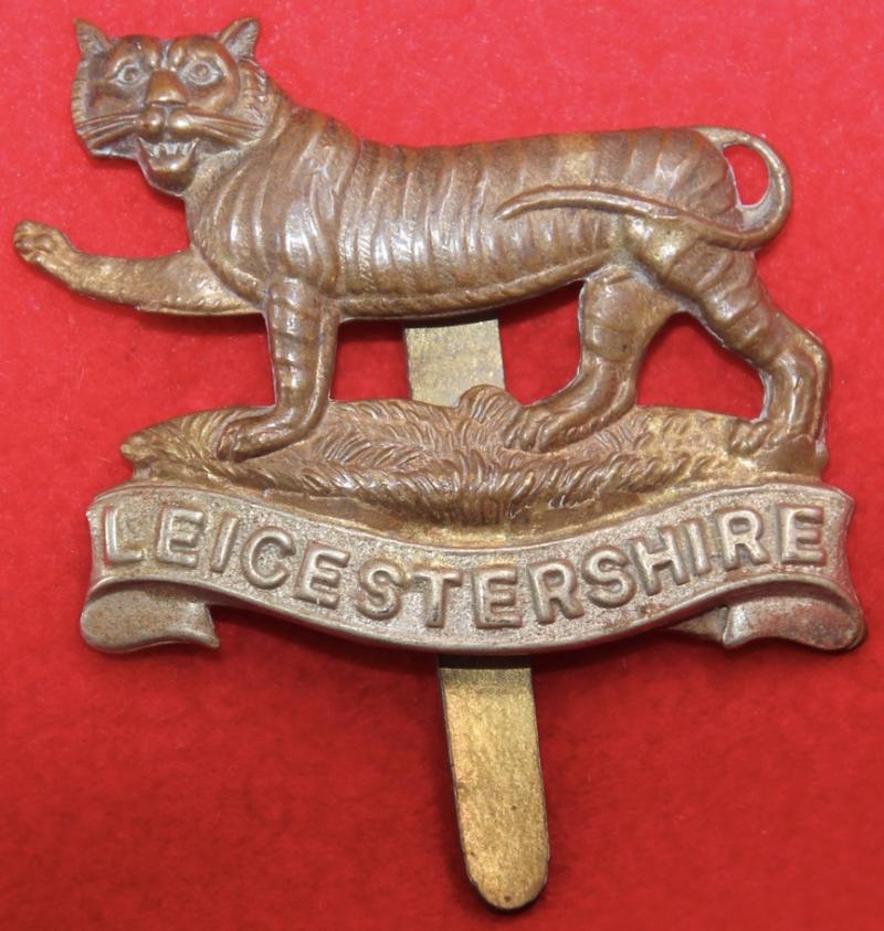 4th-6th Leicestershire Regt Cap Badge