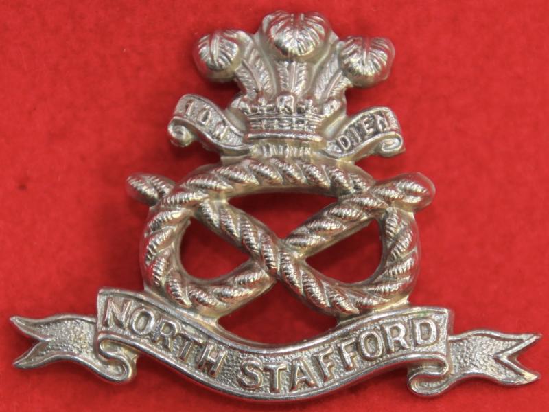 North Staffs (Vols) Cap Badge