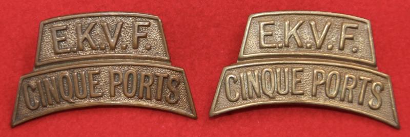 EKVF Cinque Ports Shoulder Titles