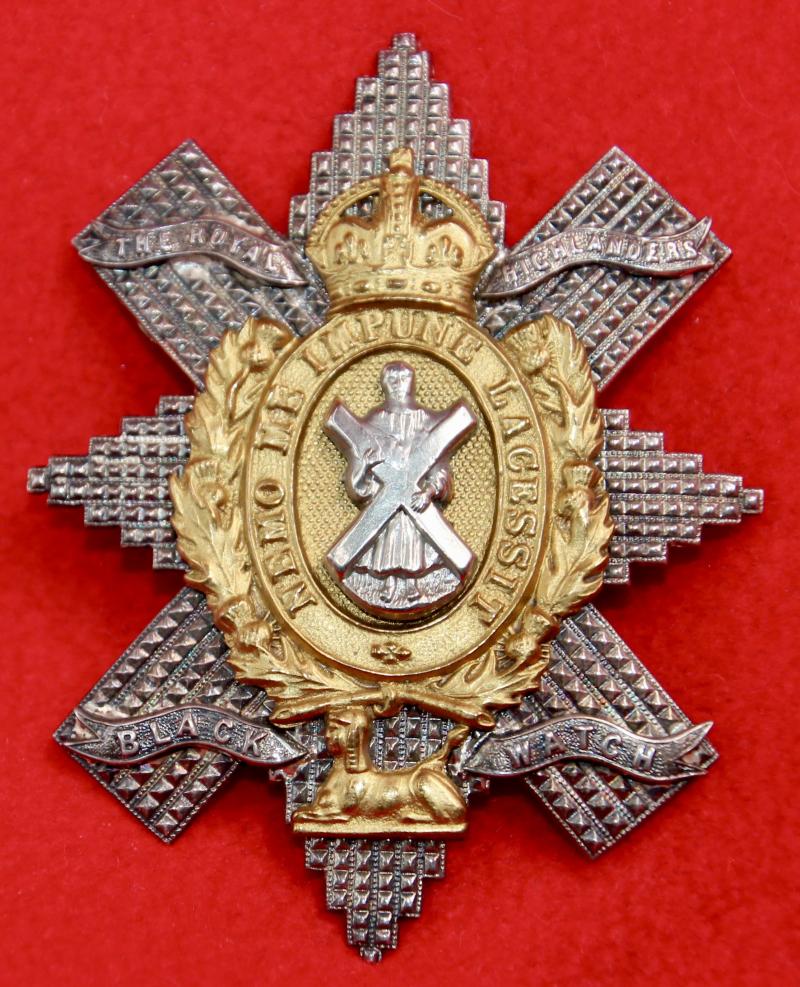 BW Officer's Glengarry Badge
