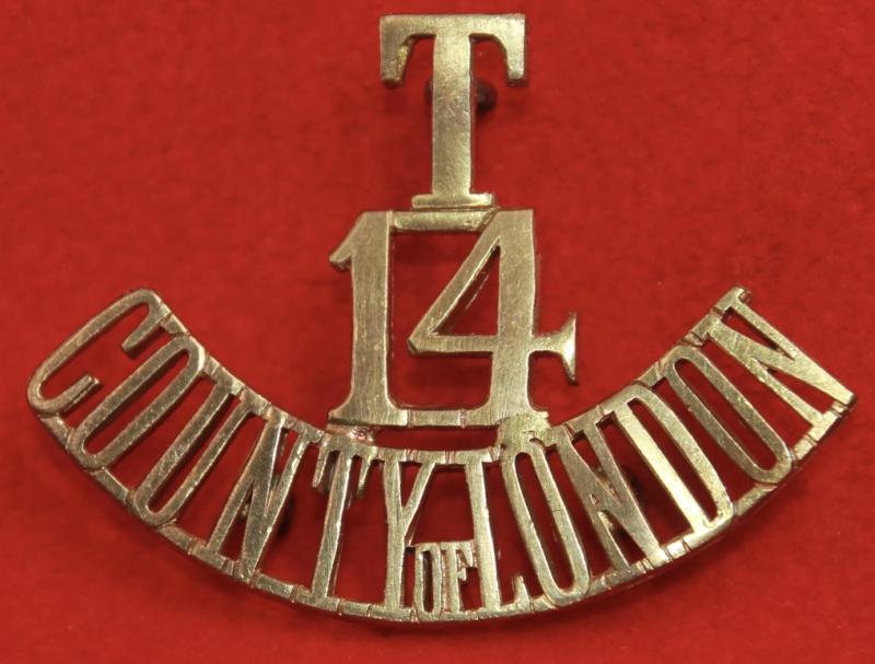 T/14/County of London Shoulder Title