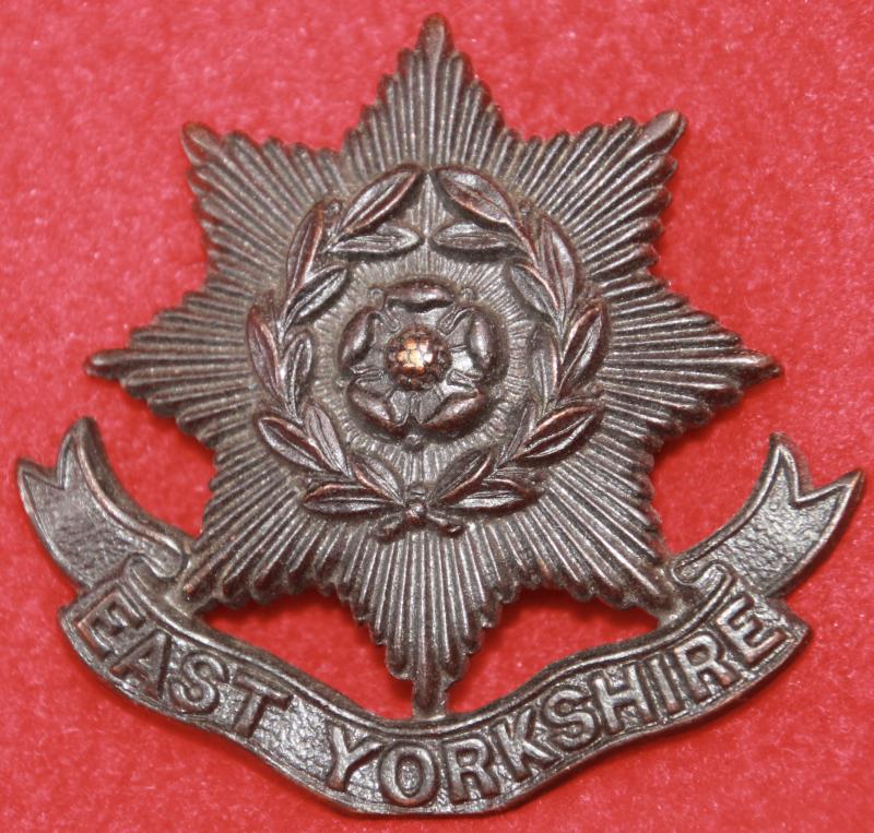 E Yorks Regt OSD Cap Badge