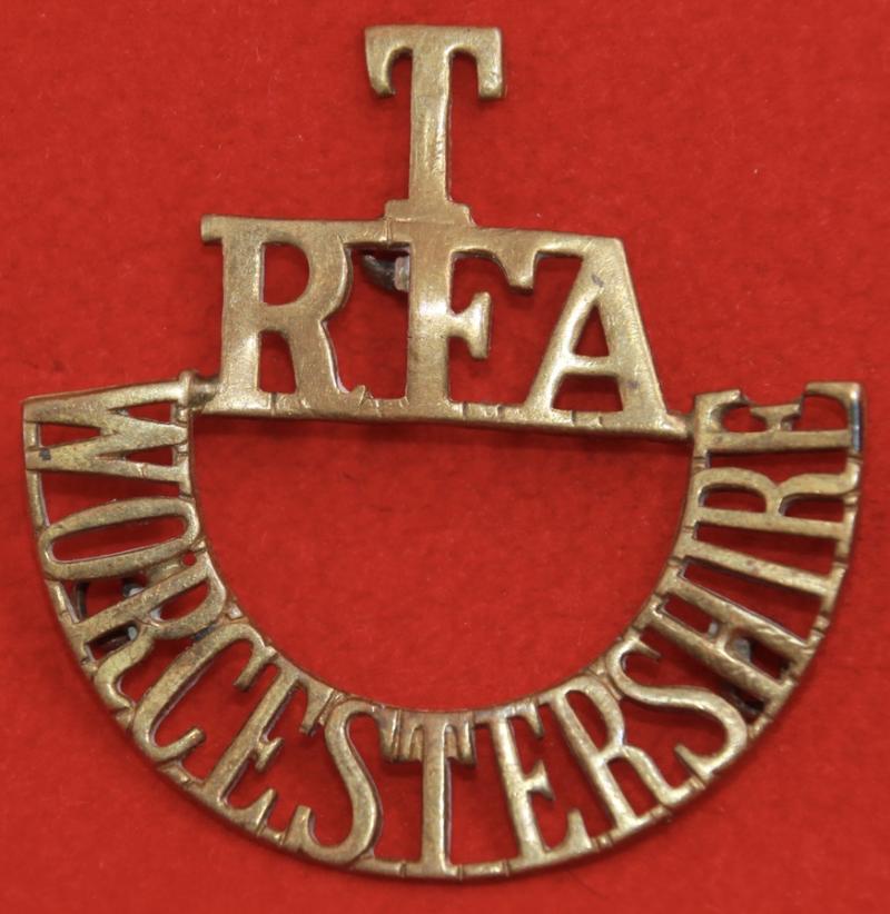 T/RFA/Worcestershire Shoulder Title