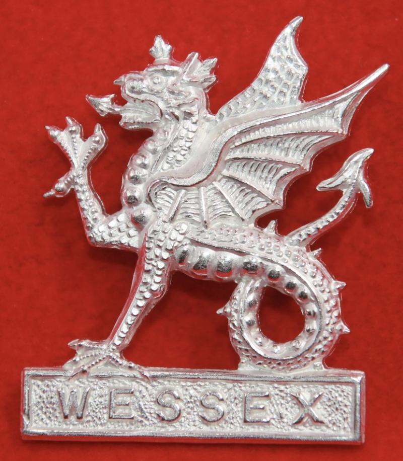 Wessex Brigade Officer's Cap Badge