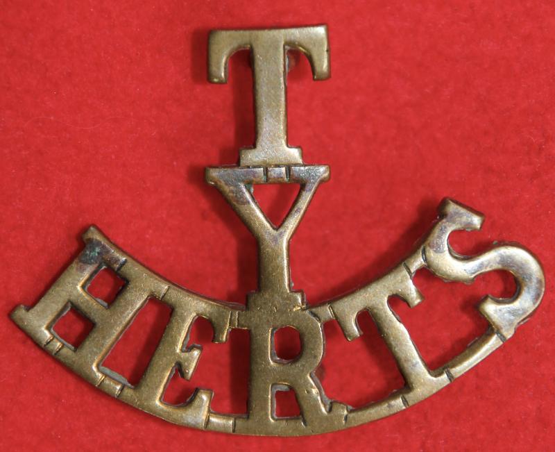 T/Y/Herts Shoulder Title