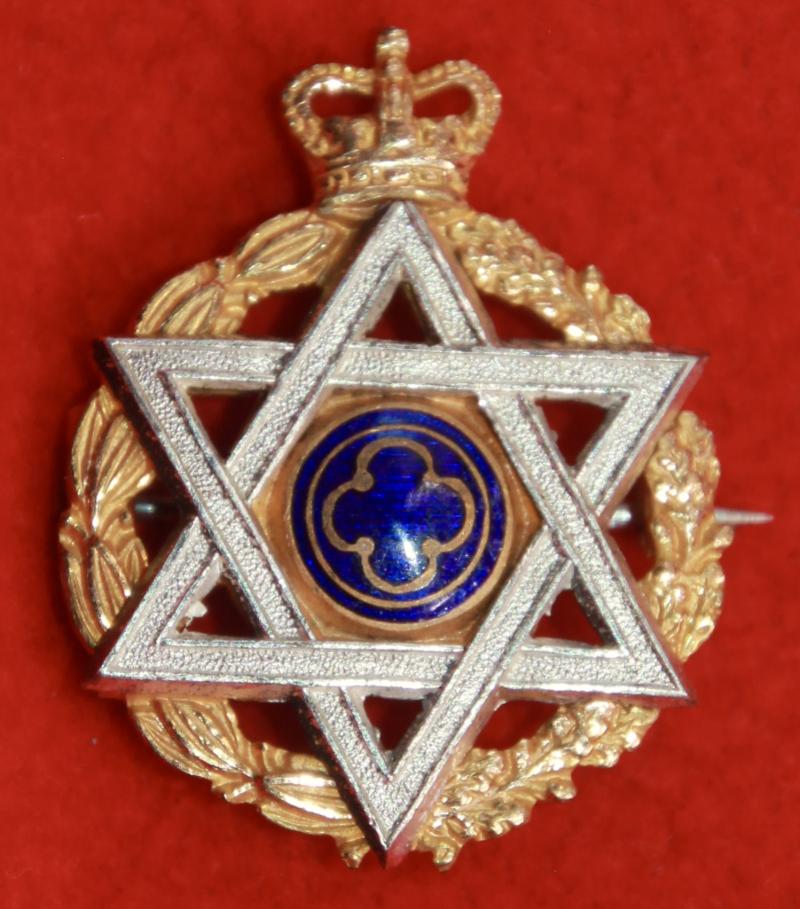 RAChD (Jewish) Civilian Coat Badge